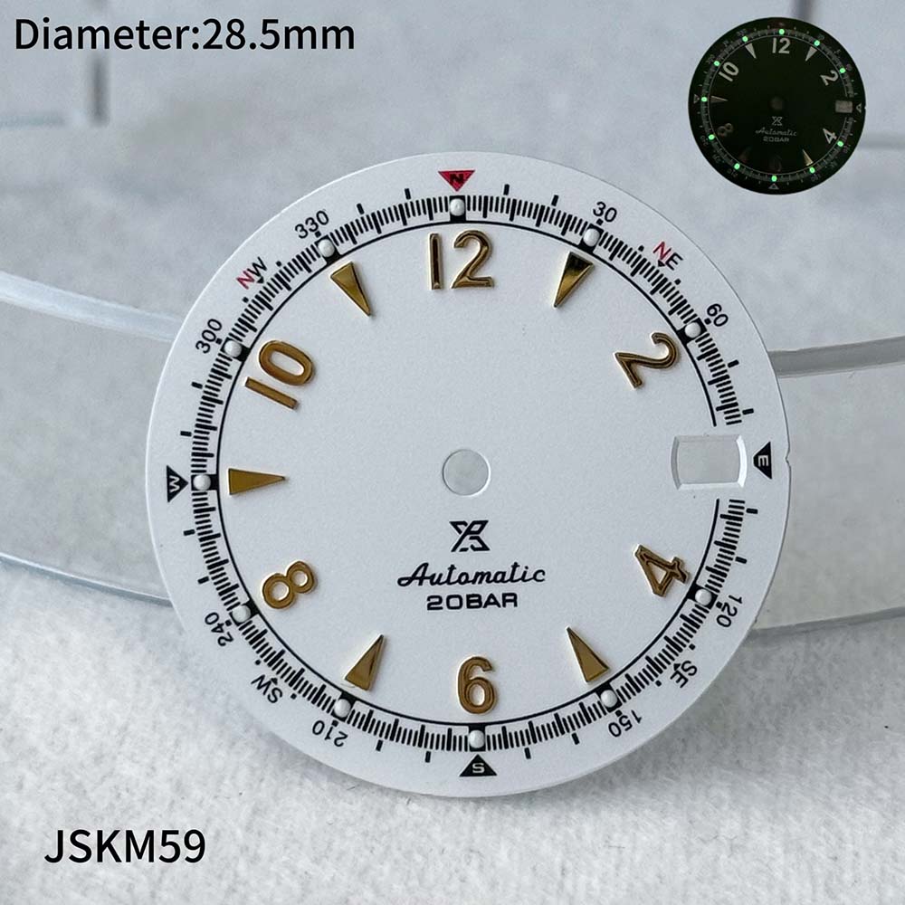 Watch Dial Custom Sterile 28.5Mm - 28,5 mm S-Logo Alpinist NH35 sterile,