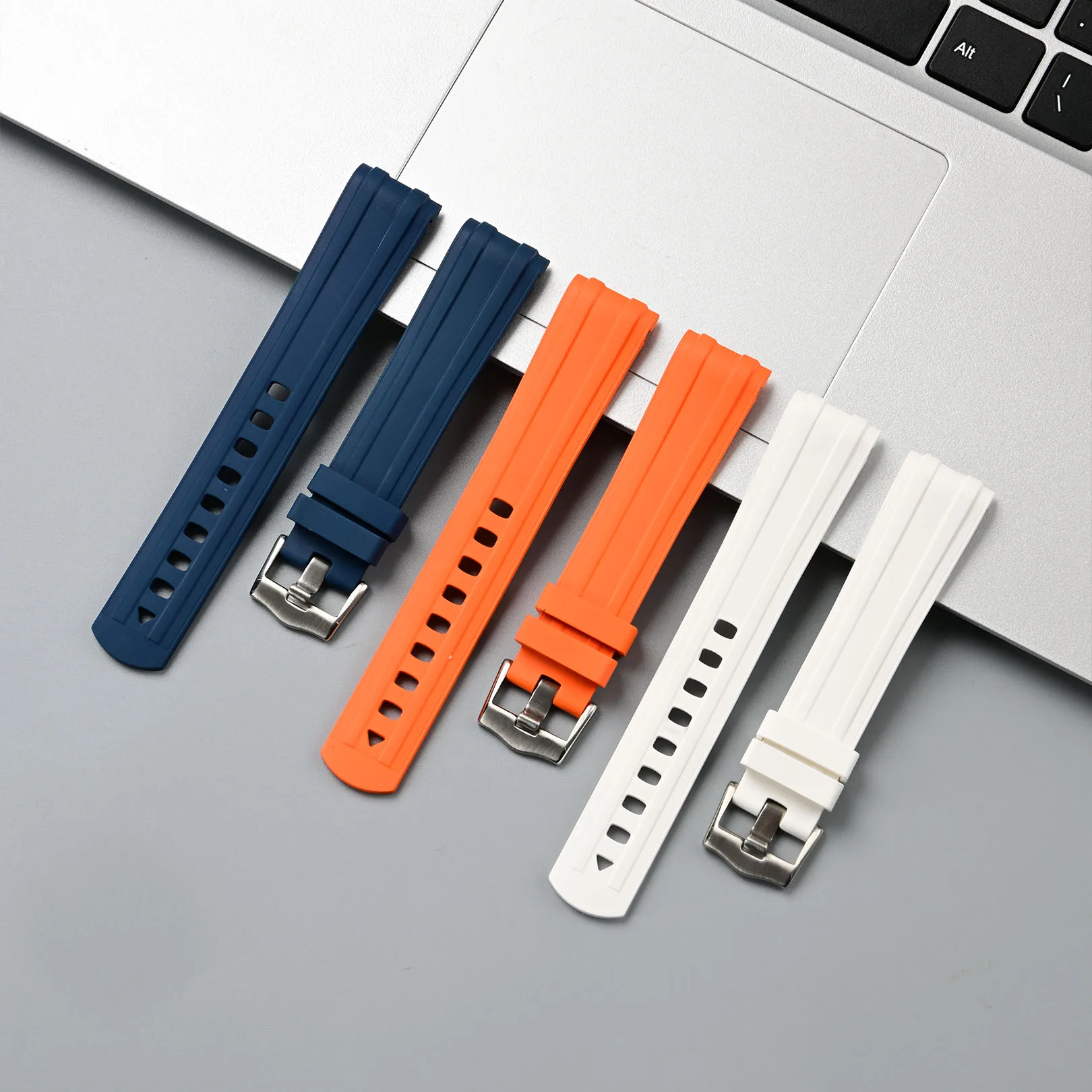 20mm FKM Fluorkautschuk Uhrena – Fkm Rubber Dive Watch Strap 20Mm Bewertung und Preis