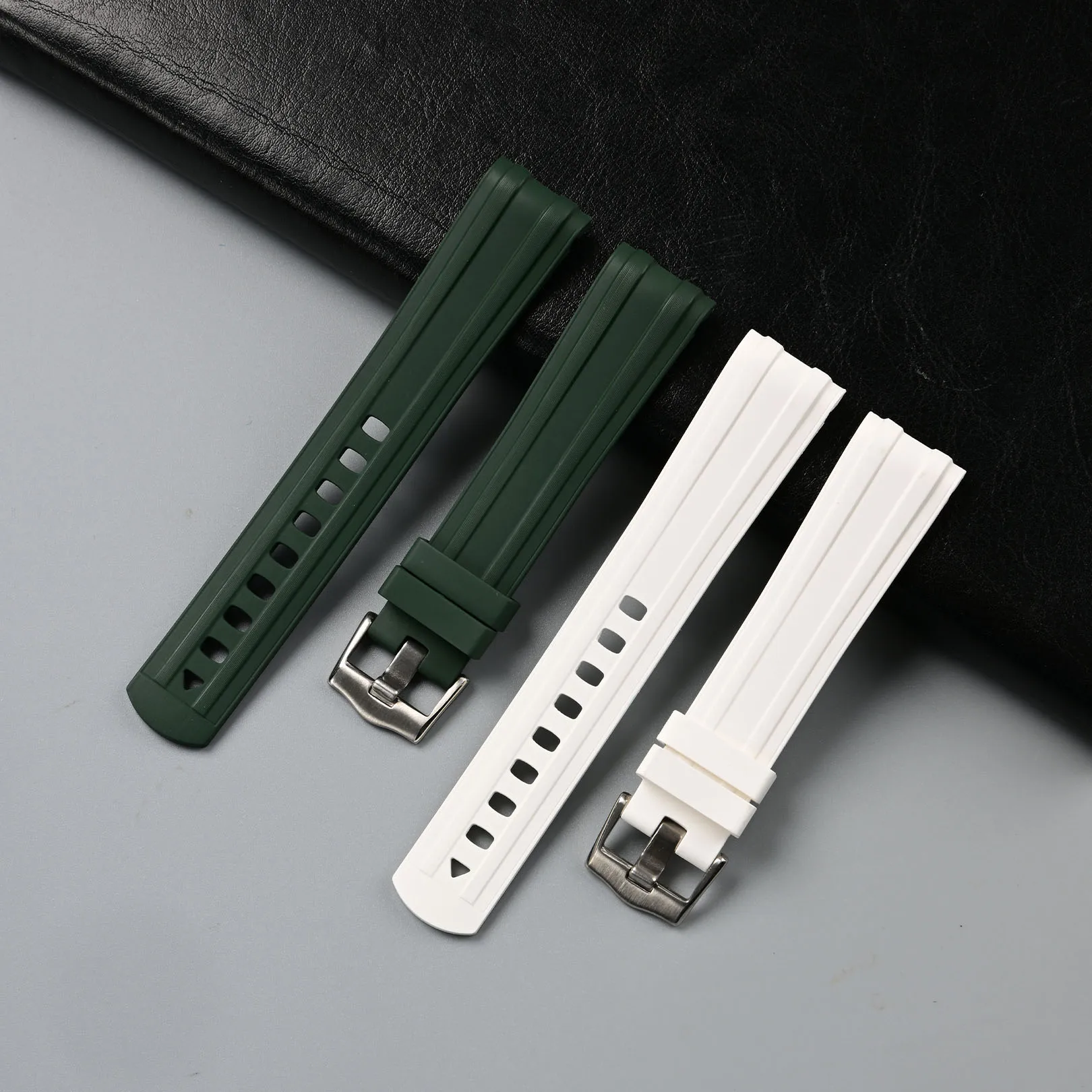 20mm FKM Fluorkautschuk Uhrena – Fkm Rubber Dive Watch Strap 20Mm Bewertung und Preis