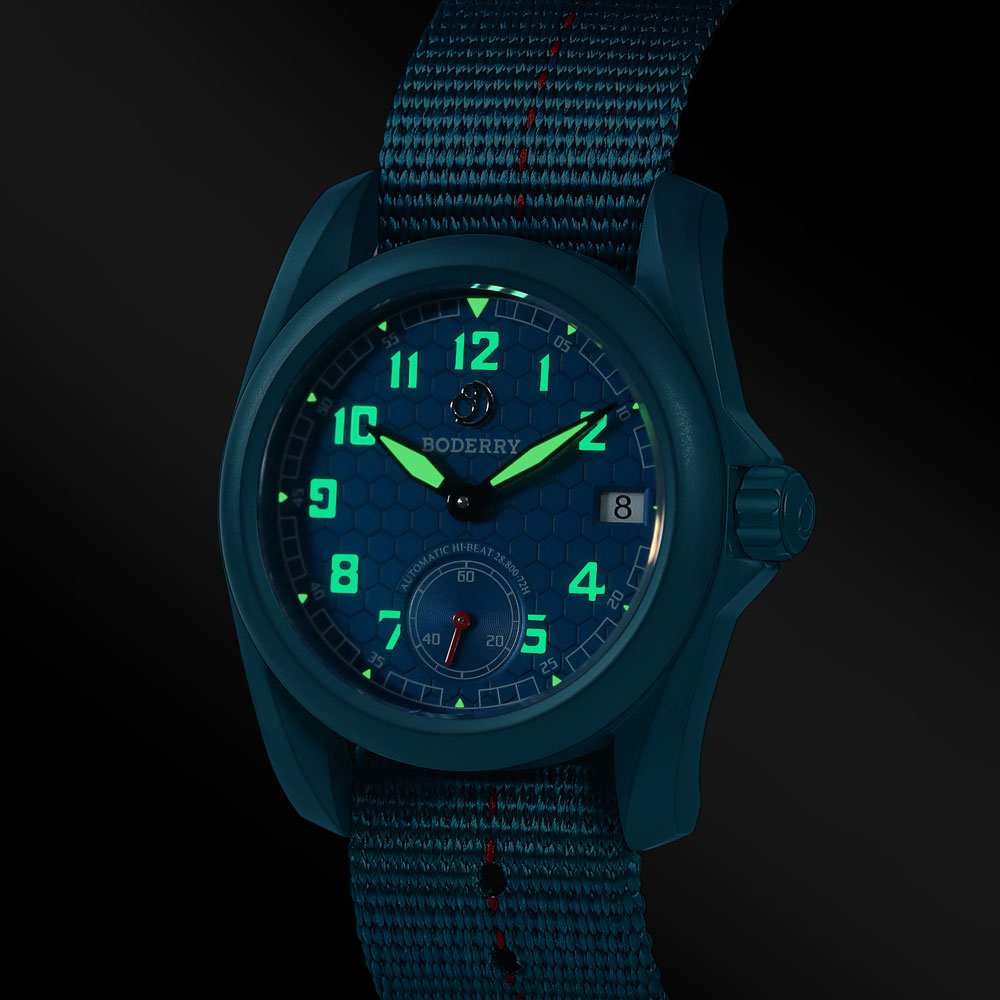 BODERRY Herren-Felduhren, Tita – Field Watch Titanium 100M Sapphire Bewertung und Preis