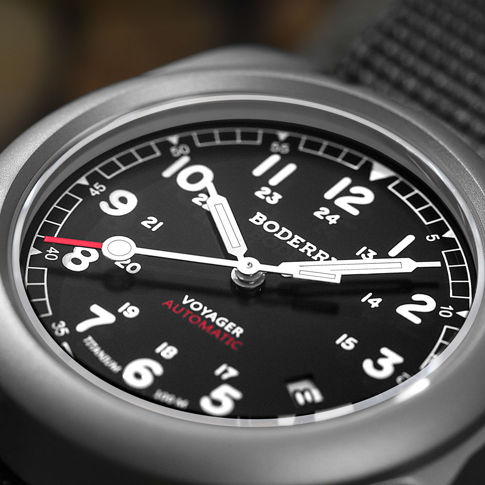 Boderry Voyager Herren Leichtg – Field Watch Titanium 100M Sapphire Bewertung und Preis
