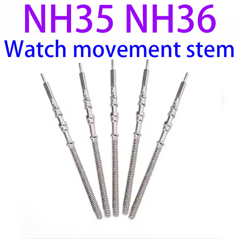 NH35 Edelstahl-Stiel-Kronen-Se – Watch Movement Automatic Nh35A Nh36A Bewertung und Preis