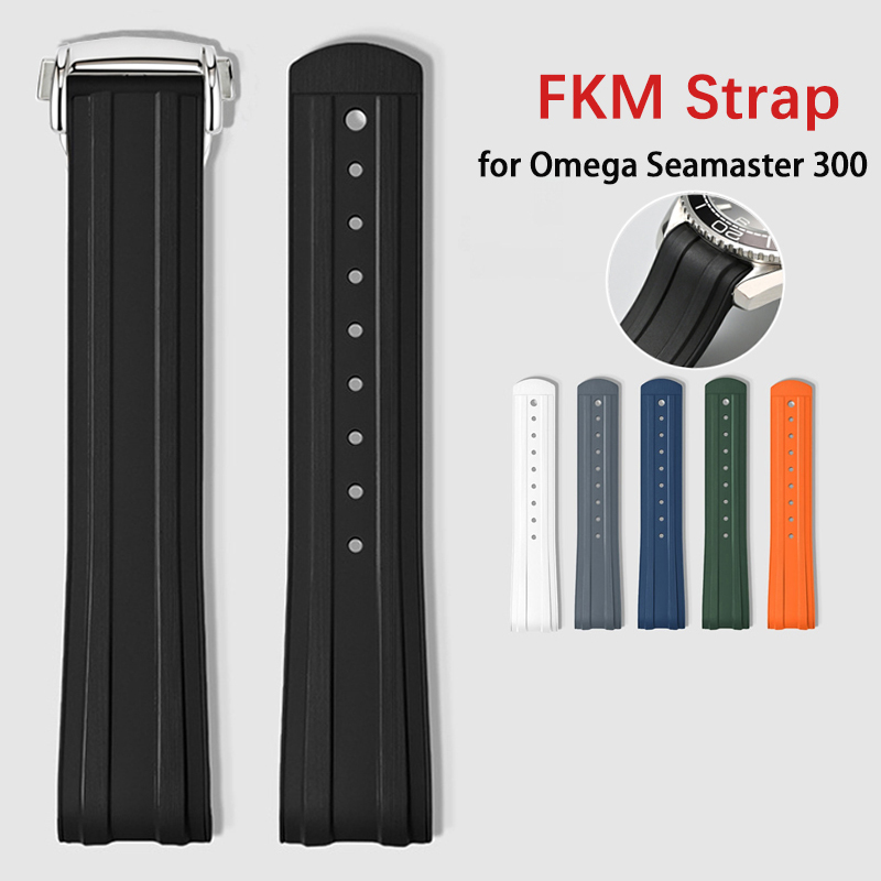 20-mm-Uhrenarmband aus Fluorka – Fkm Rubber Dive Watch Strap 20Mm Bewertung und Preis