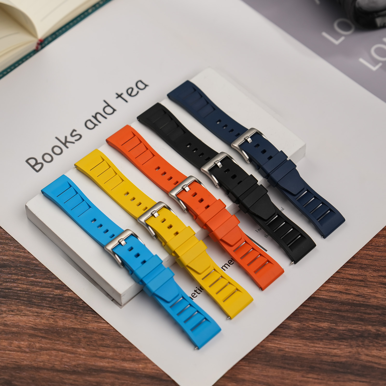 Neues Design FKM-Kautschukarmb – Fkm Rubber Dive Watch Strap 20Mm Bewertung und Preis