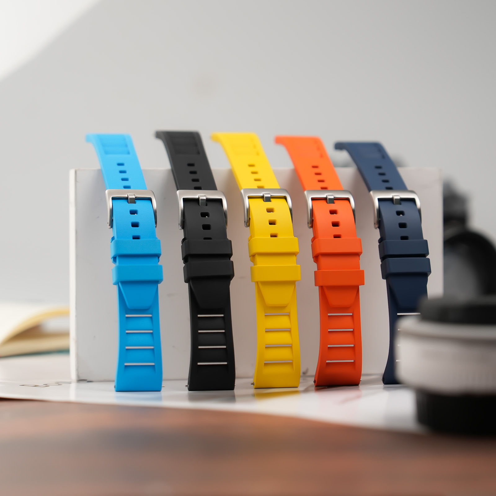 Neues Design FKM-Kautschukarmb – Fkm Rubber Dive Watch Strap 20Mm Bewertung und Preis
