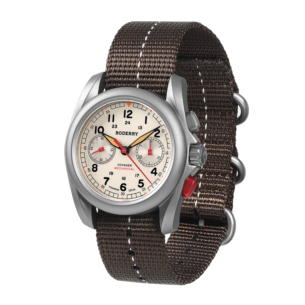 BODERRY Herren-Felduhren, Tita – Field Watch Titanium 100M Sapphire Bewertung und Preis