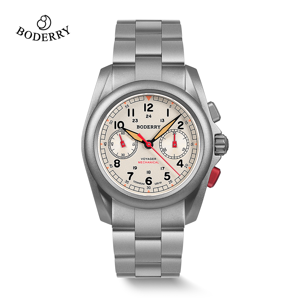 BODERRY Herren-Felduhren, Tita – Field Watch Titanium 100M Sapphire Bewertung und Preis