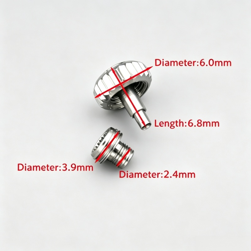 Edelstahl-Schraubkrone für Uhr – Watch Crown Screw Down Replacement Bewertung und Preis