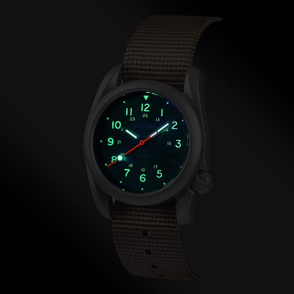 Boderry Field Uhr VOYAGER Herr – Field Watch Titanium 100M Sapphire Bewertung und Preis