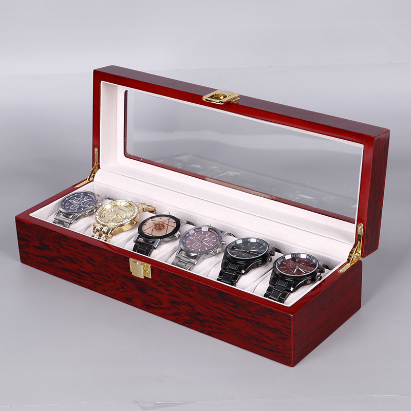 2/3/5/6/10/12 Slots Uhren box  – Watch Display Case Glass Top 12 Slots Bewertung und Preis
