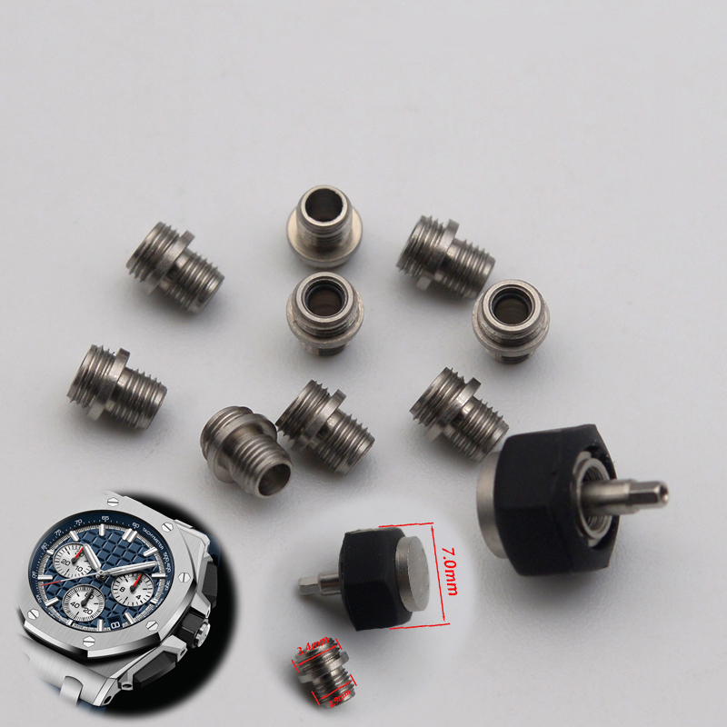 7,0 mm Edelstahl-Schraubkrone  – Watch Crown Screw Down Replacement Bewertung und Preis