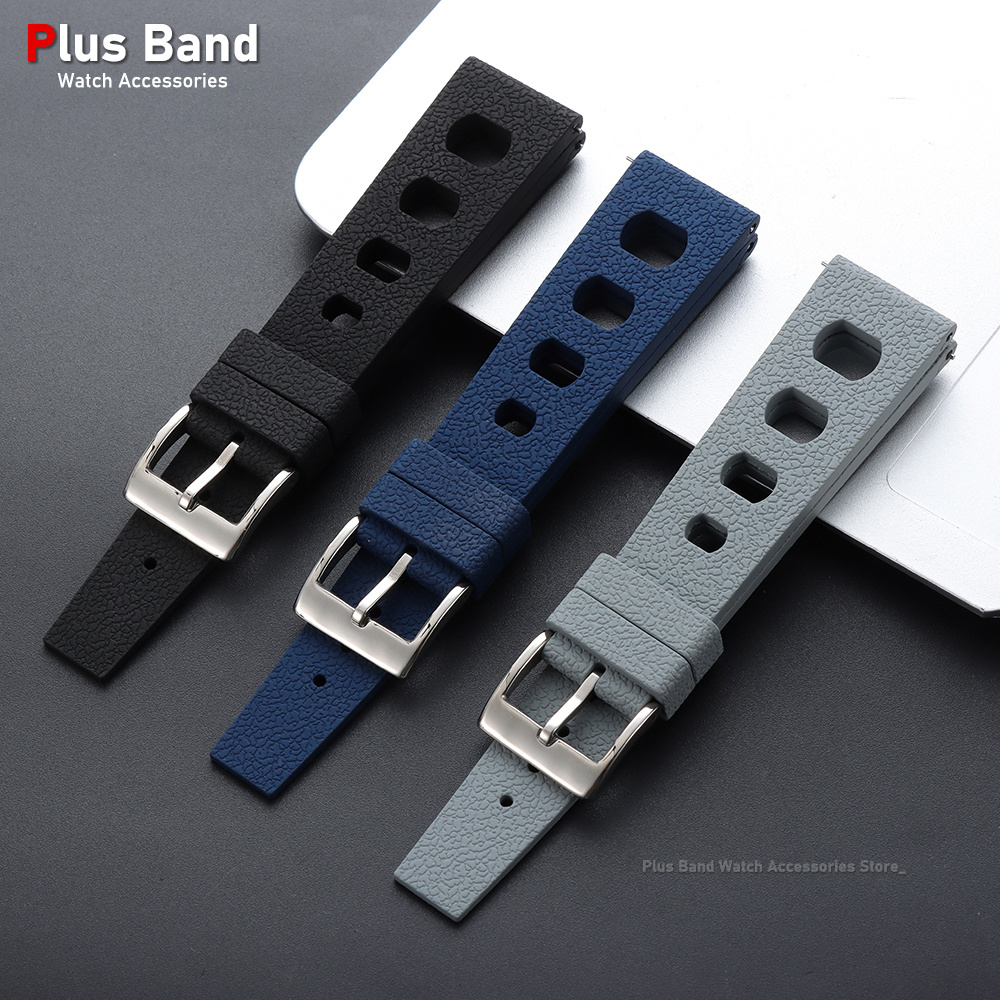 Neues Design, Fluorkautschuk-F – Fkm Rubber Dive Watch Strap 20Mm Bewertung und Preis