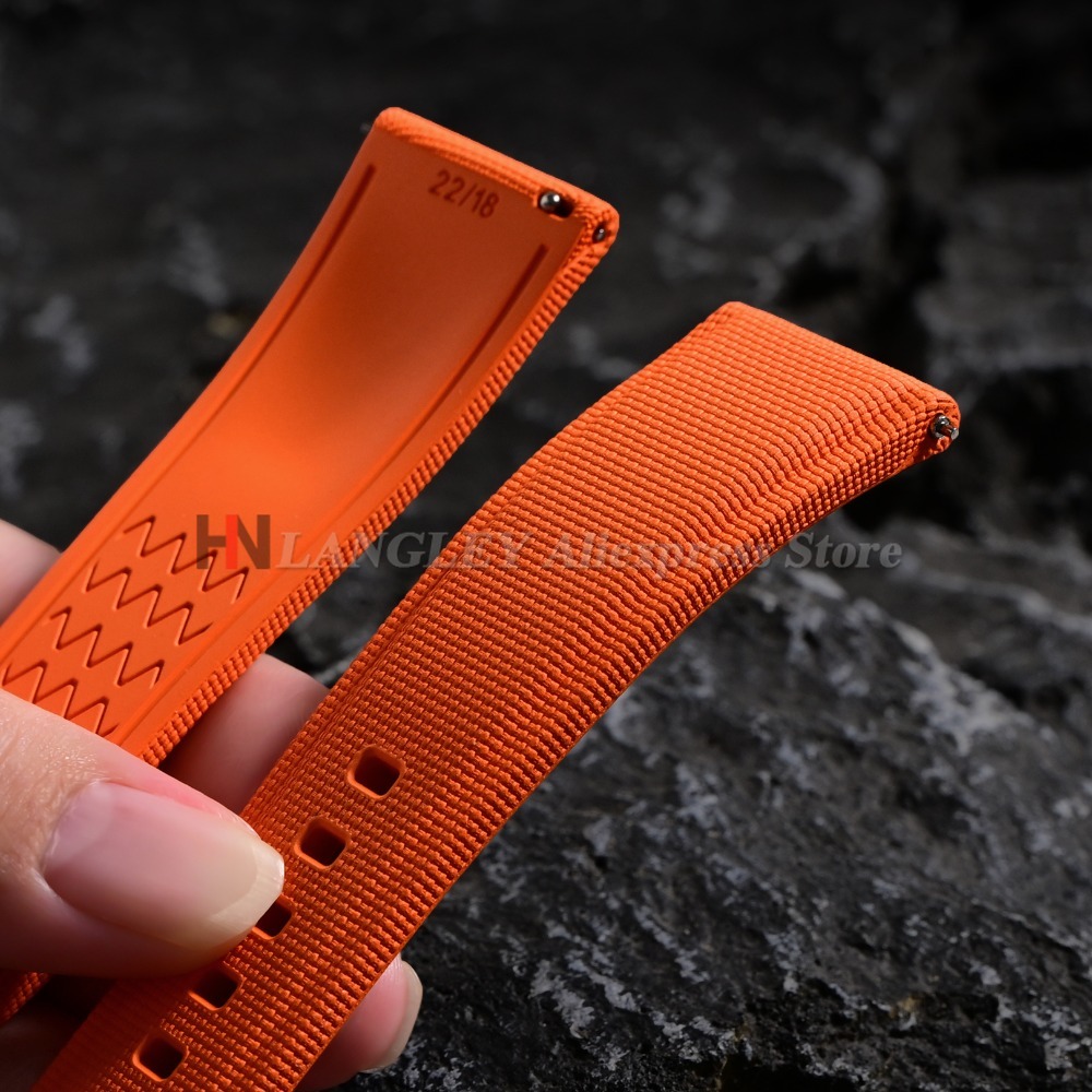 FKM Fluorkautschuk Uhrenarmbän – Fkm Rubber Dive Watch Strap 20Mm Bewertung und Preis
