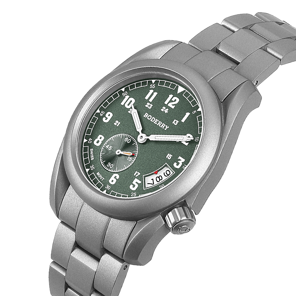 Boderry VOYAGER 38 Felduhr mit – Field Watch Titanium 100M Sapphire Bewertung und Preis