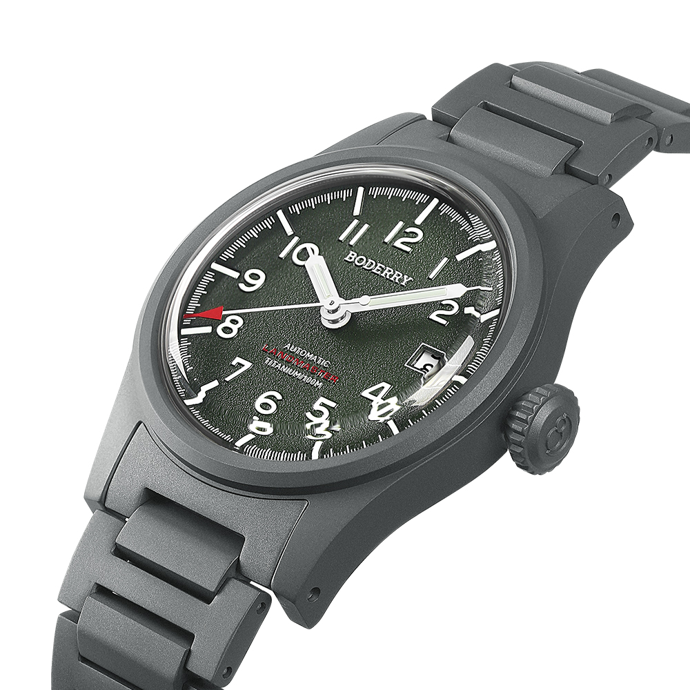 Boderry LANDMASTER Felduhren T – Field Watch Titanium 100M Sapphire Bewertung und Preis