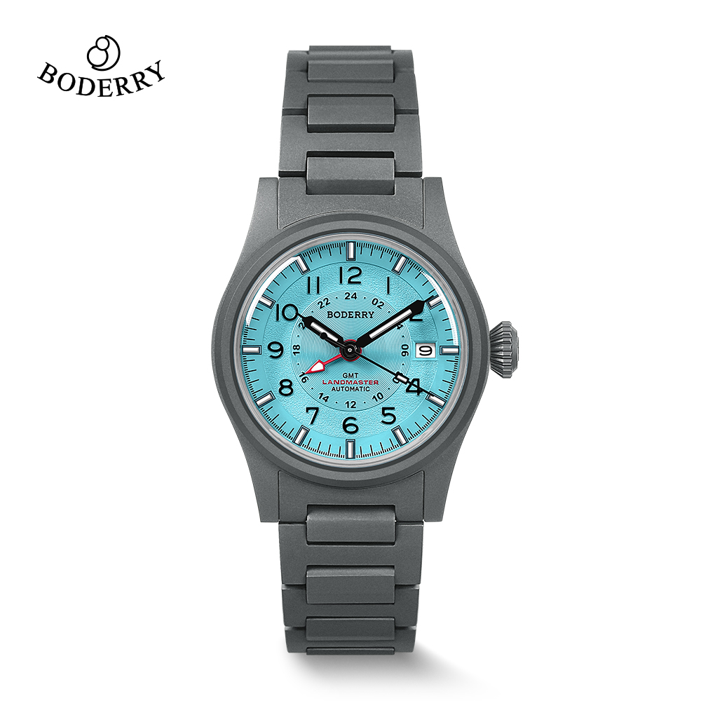 Boderry LANDMASTER GMT Field W – Field Watch Titanium 100M Sapphire Bewertung und Preis
