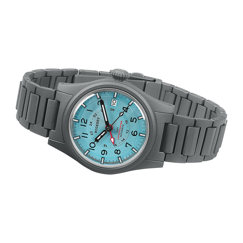 Boderry LANDMASTER GMT Field W – Field Watch Titanium 100M Sapphire Bewertung und Preis