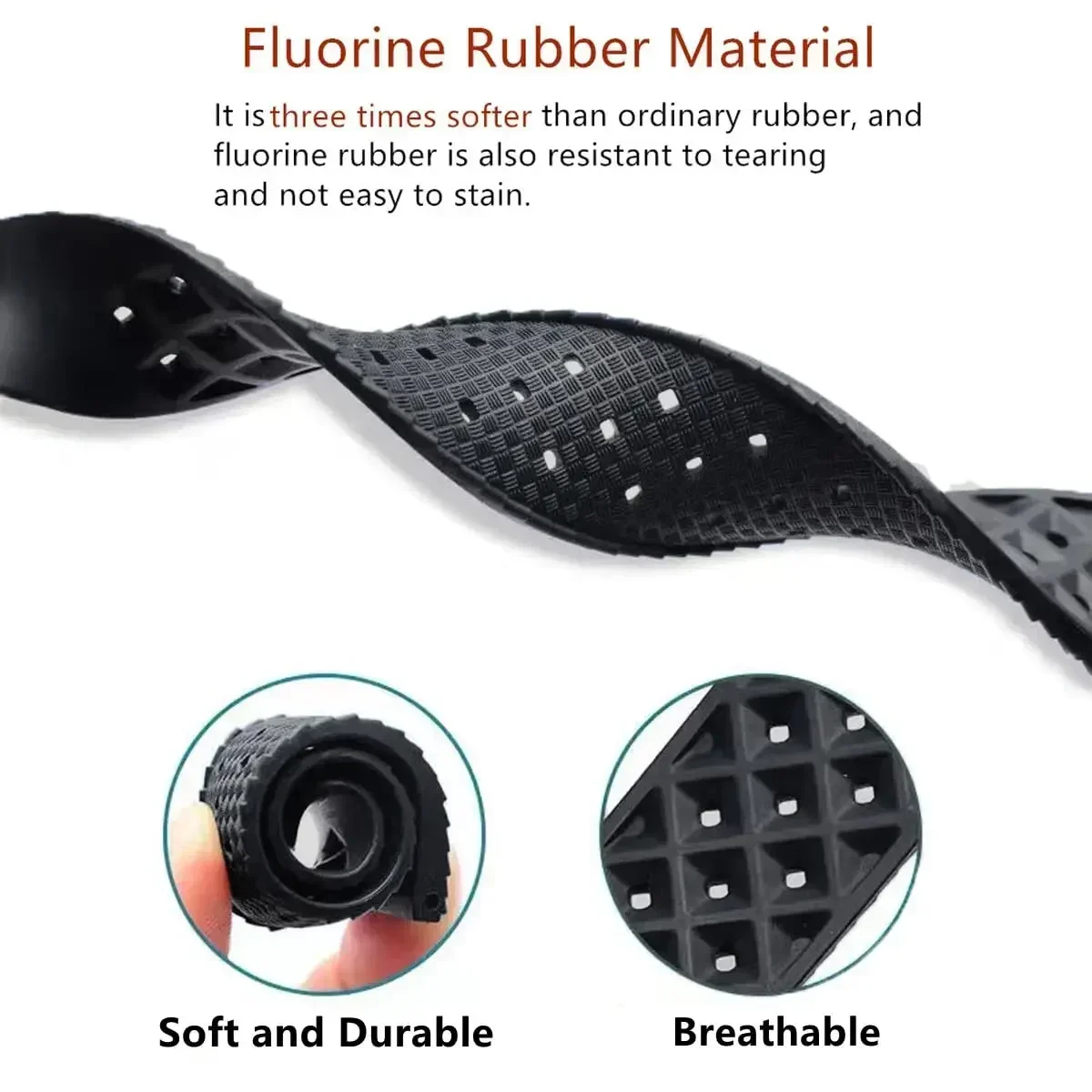 FKM-Uhrenarmband, 20 mm, 22 mm – Fkm Rubber Dive Watch Strap 20Mm Bewertung und Preis