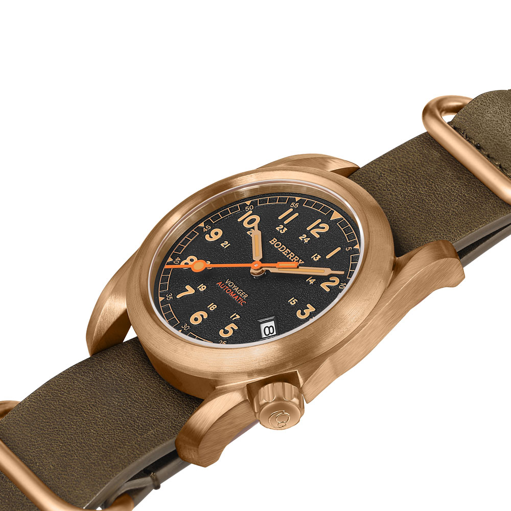 Boderry Field Uhren Bronzegehä – Field Watch Titanium 100M Sapphire Bewertung und Preis