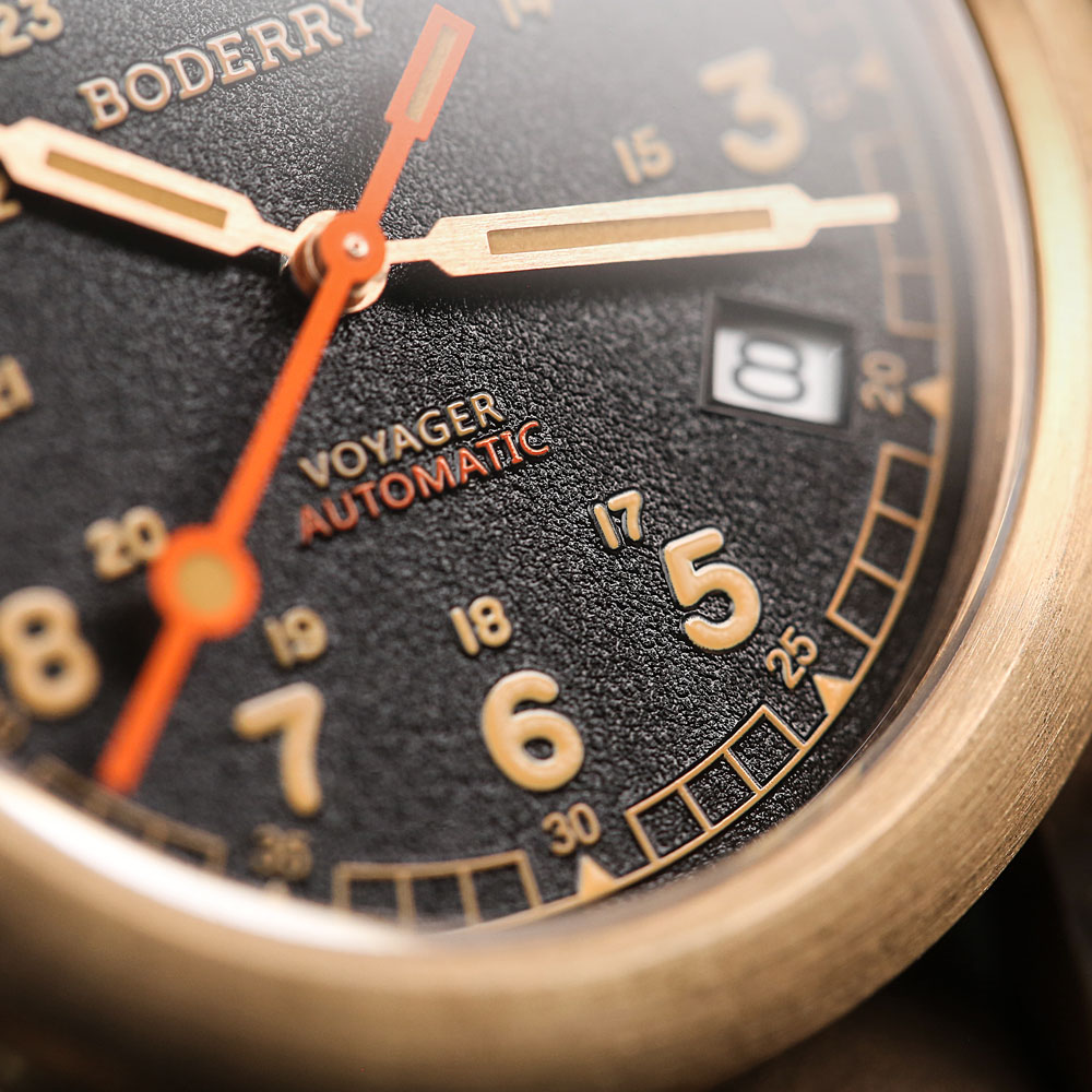 Boderry Field Uhren Bronzegehä – Field Watch Titanium 100M Sapphire Bewertung und Preis