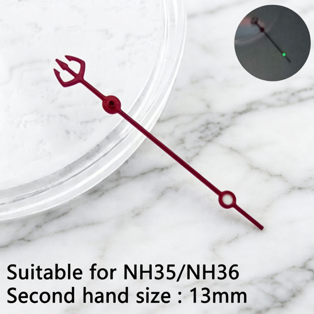 13mm Uhrzeiger in Orange, Rosé – Watch Movement Automatic Nh35A Nh36A Bewertung und Preis