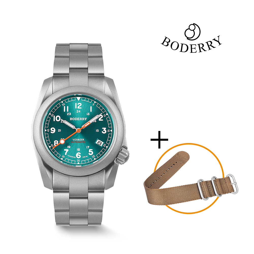 Boderry Field Watches Titan Au – Field Watch Titanium 100M Sapphire Bewertung und Preis