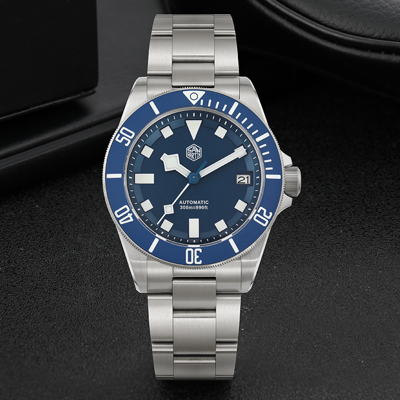 San Martin SN0121TE 300M Tauch – Titanium Automatic Watch 300M Sapphire Bewertung und Preis