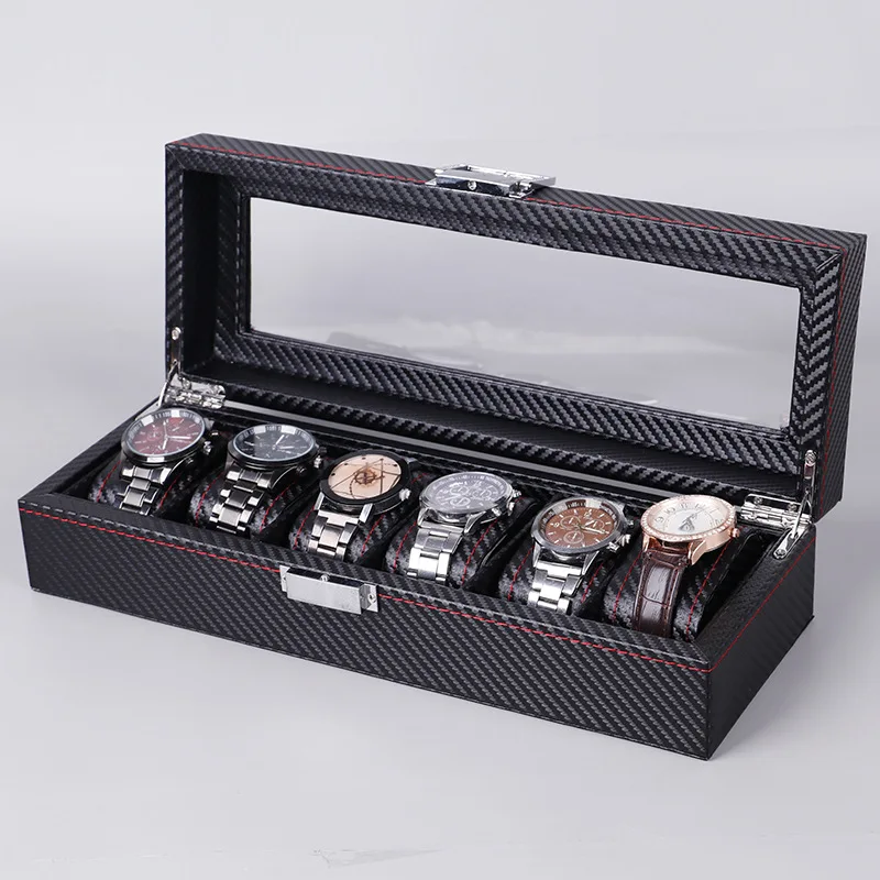Uhrenbox für 6/10/12 Uhren aus – Watch Display Case Glass Top 12 Slots Bewertung und Preis