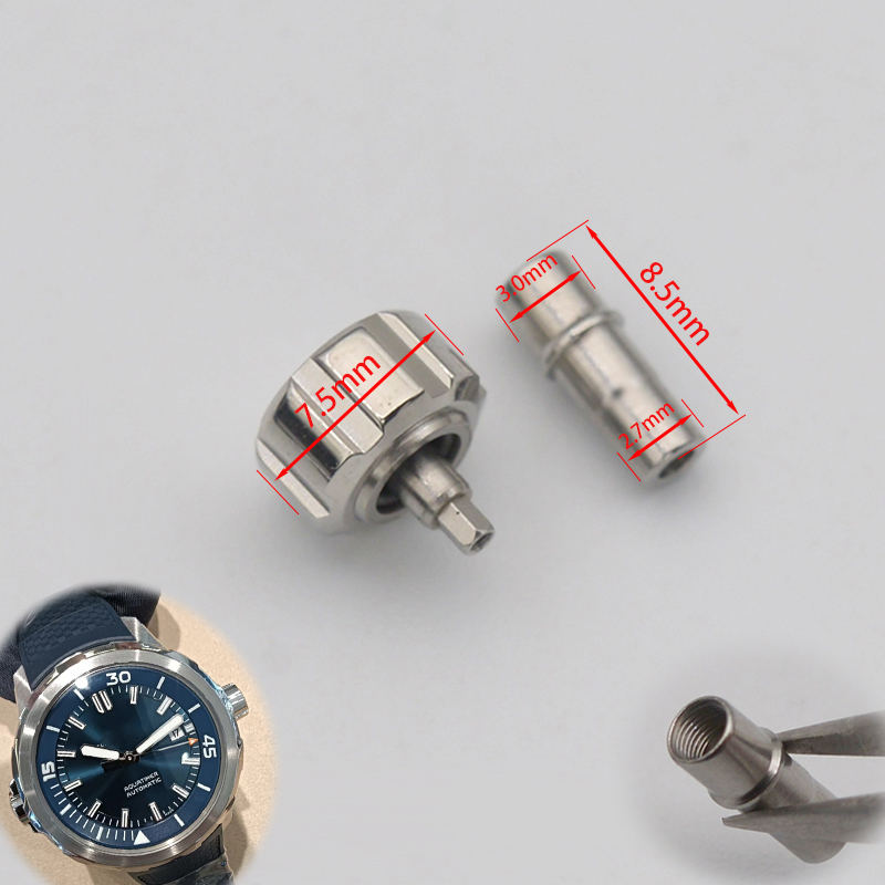 7,5-mm-Schraubkrone mit Kronen – Watch Crown Screw Down Replacement Bewertung und Preis