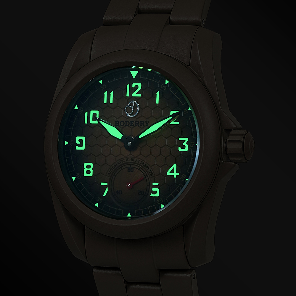 BODERRY Field Watch VOYAGER S7 – Field Watch Titanium 100M Sapphire Bewertung und Preis