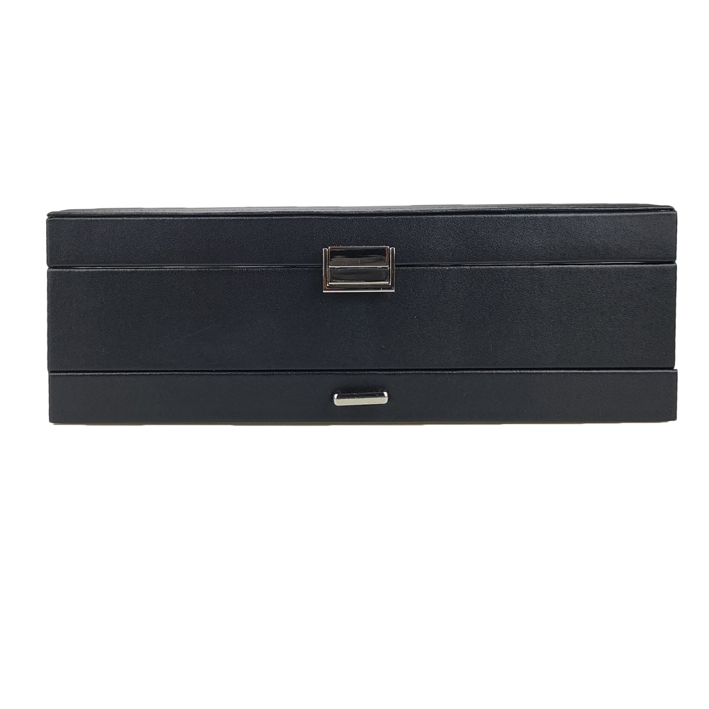 Heißer Verkauf PU-Leder Uhrenb – Watch Display Case Glass Top 12 Slots Bewertung und Preis